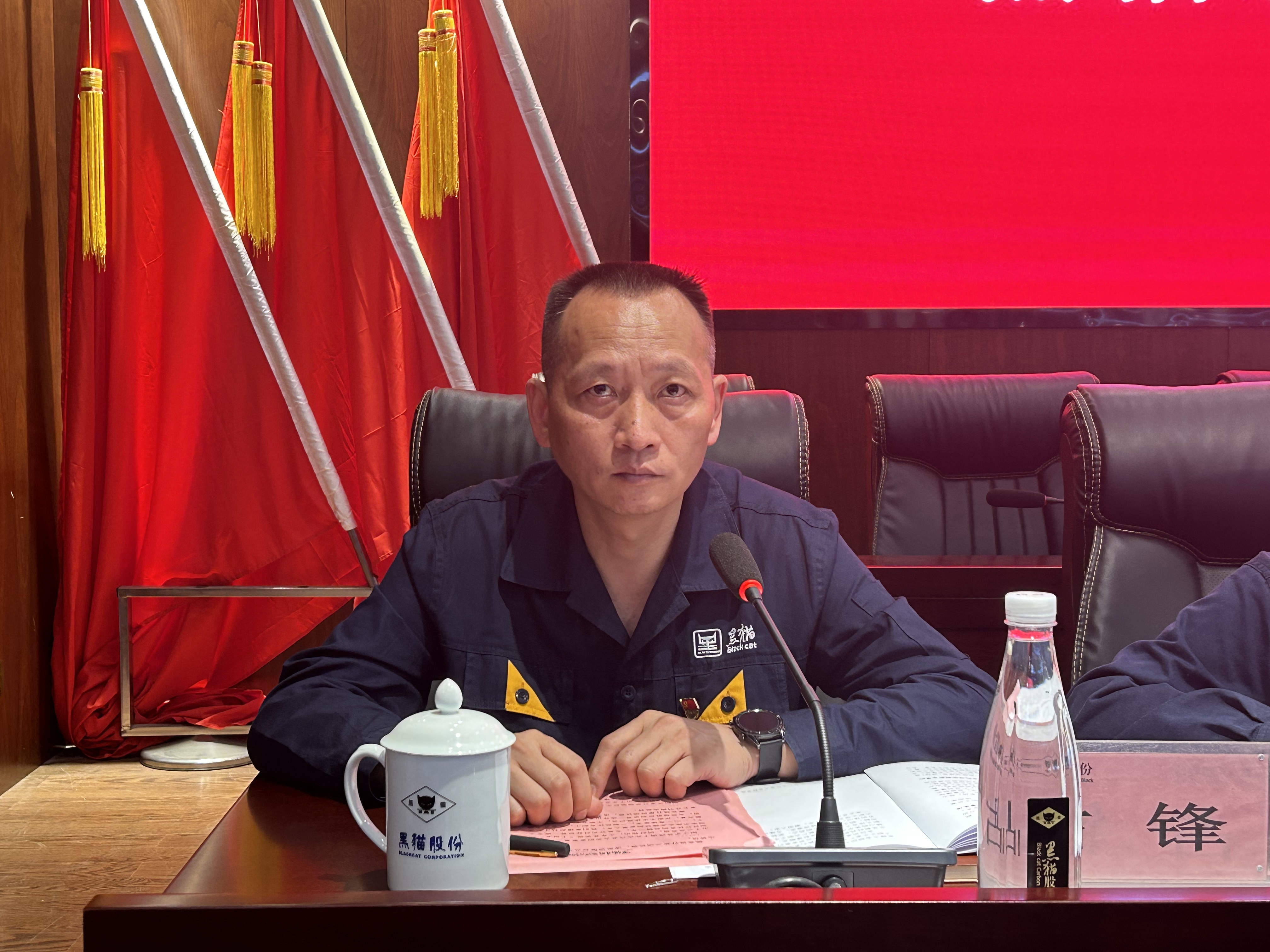 6 太阳成集团tyc138股份第六届工会委员会主席占锋作表态发言.jpg